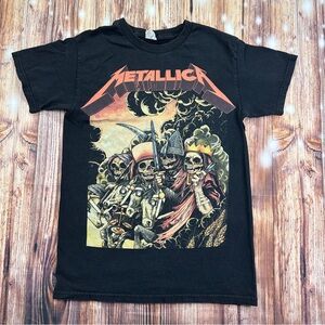 Y2K Metallica Four Horsemen Band Pushead Concert Tshirt Size Small